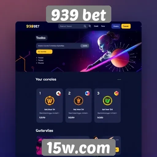 Interface e usabilidade do site 939 bet para novos jogadores