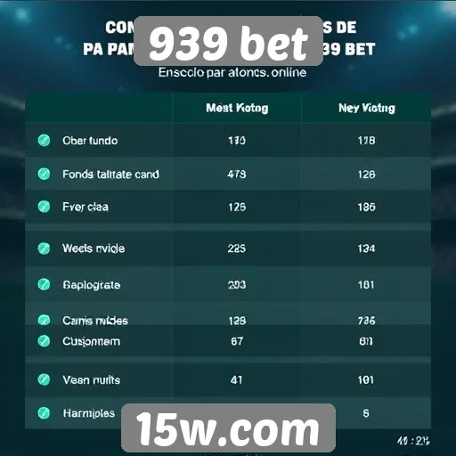 Métodos de pagamento aceitos no 939 bet