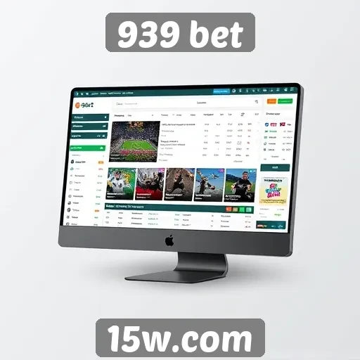 Experiência do usuário na interface do 939 bet
